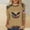 Khaki 4th of july womens tshirt a1, variant on Women's 4th of July Plus Size T-Shirt American Flag Eagle Graphic Print Casual Basic Tee 3/4 Sleeve Round Neck Top Holiday Patriotic Shirts, White M