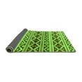 thumbnail image 2 of Ahgly Company Indoor Round Oriental Green Modern Area Rugs, 8' Round, 2 of 4