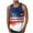 Dark Blue, variant on American USA Flag Tank Top for Men Vintage Graphic Patriotic 4th of July Summer Sleeveless Shirt for Athletic Workout