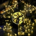 thumbnail image 5 of FASTBIRD Fairy Flower String Lights Outddor Decorative Lights 23 Feet 50LED Lighting for Christmas Halloween Wedding Party Indoor Outdoor Bedroom Decorations (Warm White), 5 of 7