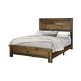 thumbnail image 4 of Sidney 5-piece Queen Panel Bedroom Set Rustic Pine, 4 of 8