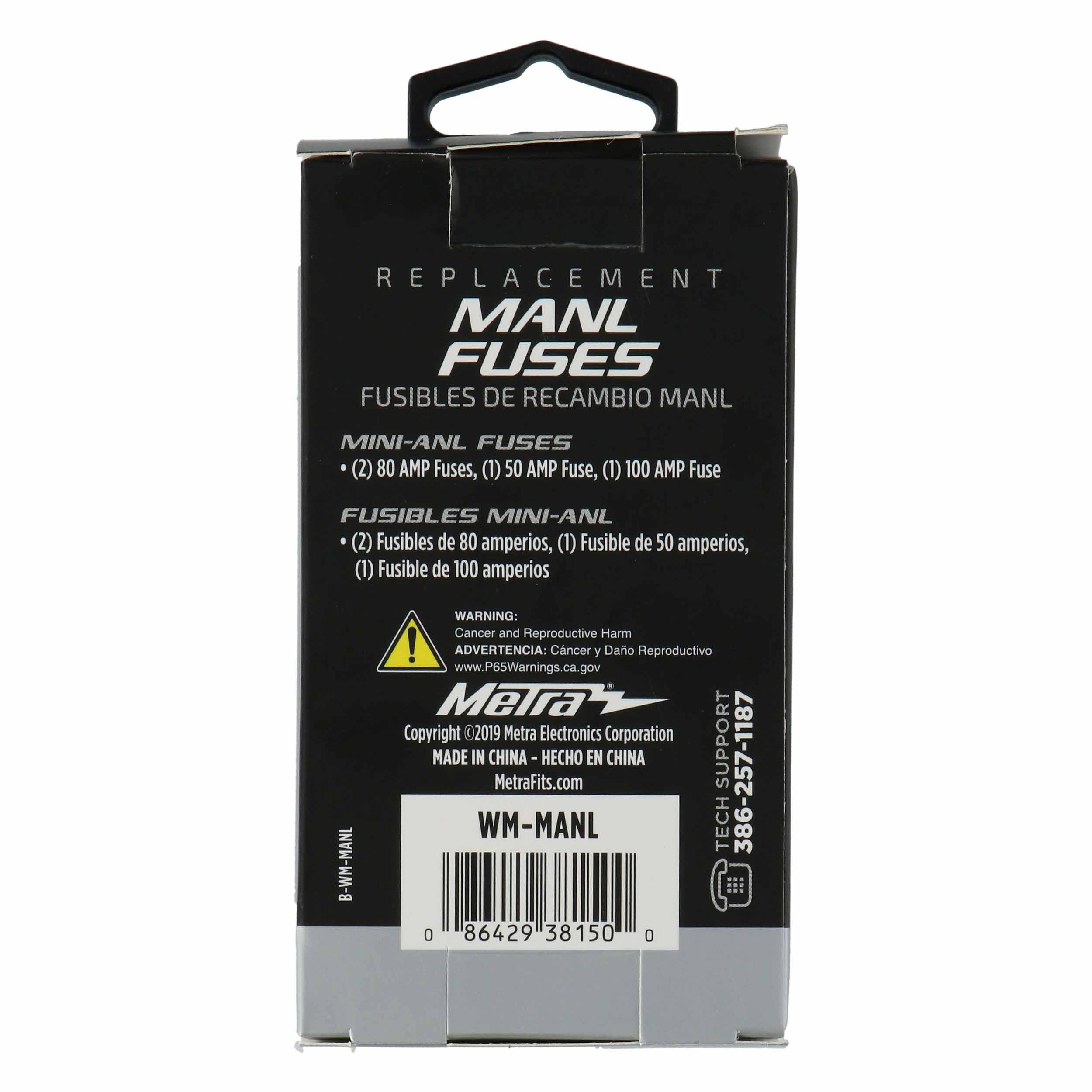 Metra Manl Fuses Variety