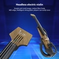 thumbnail image 1 of Electric Violin Full Size 4/4,Silent Electric Fiddle Starter Set for Beginners Adults Teens, 1 of 7