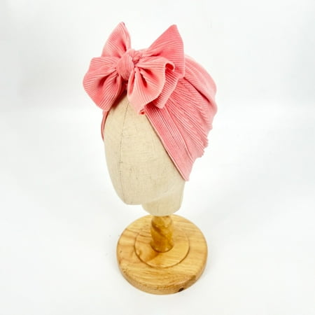 

STEADY Baby s Headwear - Toddler Kids Baby Boys Girls Solid Color Bow Hat Headwear Accessories One size / Multicolor