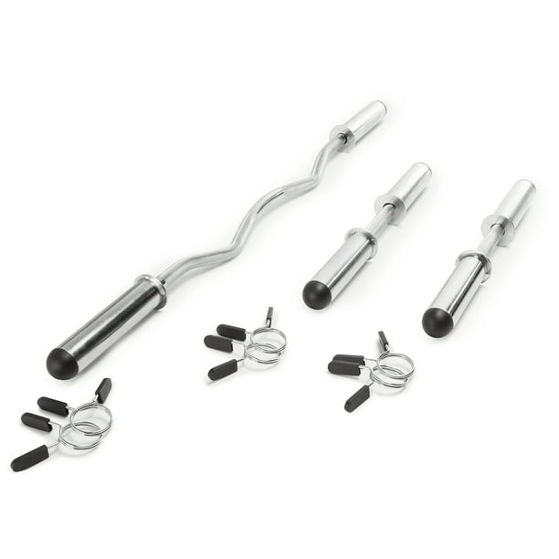 Marcy Pro Olympic Curl Bar and Dumbbell Handle Combo