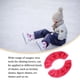 thumbnail image 3 of Eigraketly Cubierta de cuchillo de patinaje Villus largo Absorción de agua fuerte No es fácil salir de la fecha Prevención de lesiones Funda de Deportes de nieve Rosa roja L, 3 of 6
