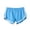 108#Sky Blue, variant on Women Cotton Running Athletic Shorts Gym Yoga Summer Active Dance Shorts Pants Purple S
