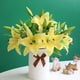 thumbnail image 5 of Flor artificial de lirio de plástico con forma de varilla corta y tacto real de una sola película para decoración de bodas, 5 of 6