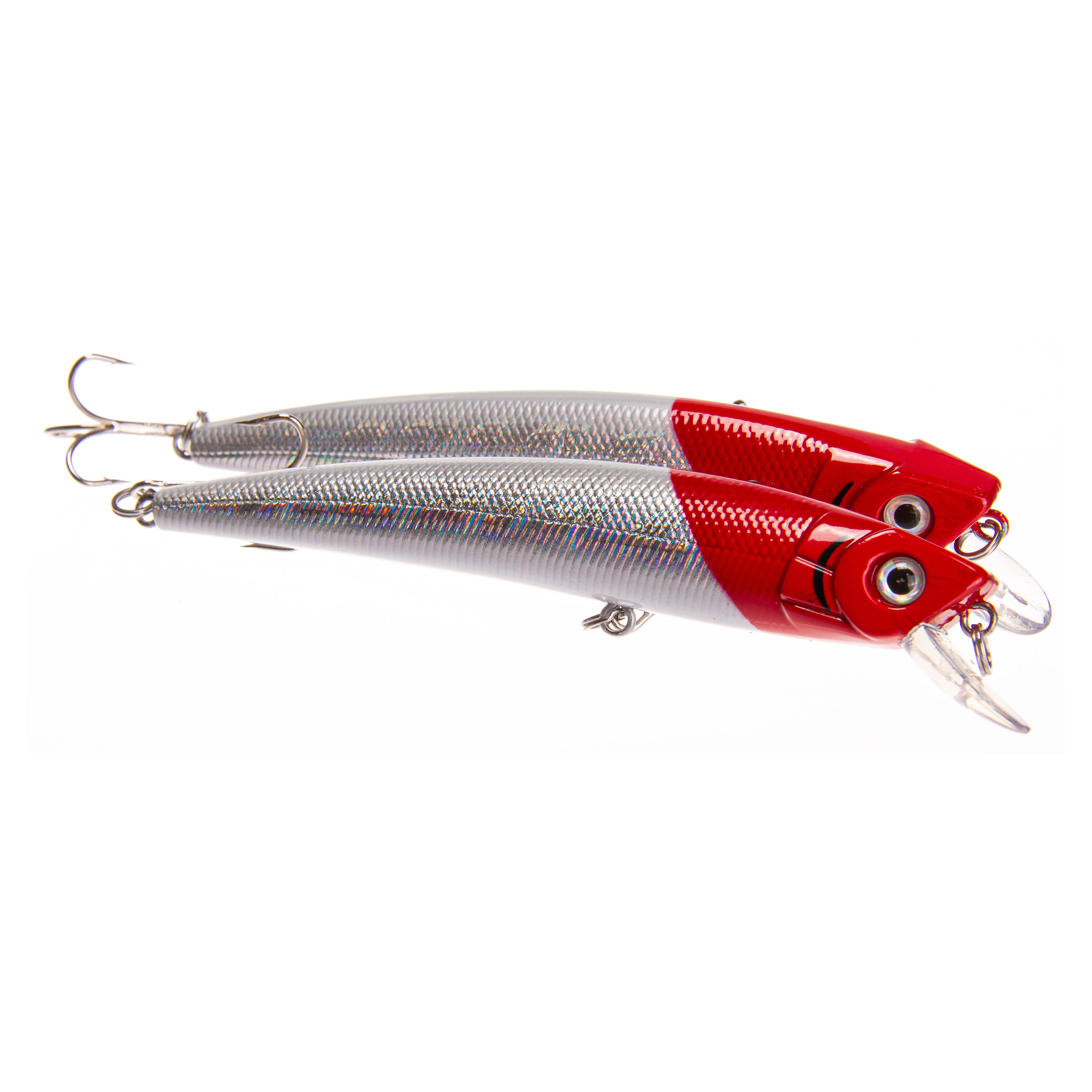 Ozark Trail Saltwater Inshore Minnow Fishing Lures, 2-Pack