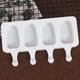 thumbnail image 4 of Paquete de 2 moldes para paletas, moldes para paletas caseros, moldes para paletas, moldes para paletas de silicona, moldes para helados con 50 palos de madera y 50 bolsas para paletas para, 4 of 5