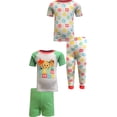 thumbnail image 3 of Favorite Characters Girls' Cocomelon Playtime 4 piece Toddler Pajamas (3T), 3 of 3