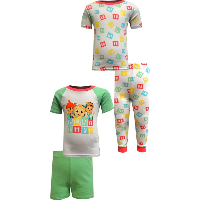 Favorite Characters Girls Cocomelon Playtime 4 piece Toddler