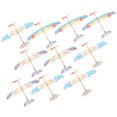 thumbnail image 2 of MasteelfCA 10 Pcs Jouets de Modèle d'Avion Biplan à Bande Élastique pour Enfants (Style Aléatoire), 2 of 8