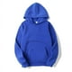thumbnail image 3 of Sudadera con capucha para hombre, Top de primavera y verano, manga larga, informal, moda atlética, suelta, cómoda, Color sólido, 3 of 4