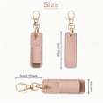thumbnail image 3 of Hearth & Gear Necklace Style Pen Clip Keychain Portable Leather Pen Holder For Pens, 3 of 6