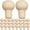 As Shown, variant on MRLESS 24pcs Miniature Drawer Knob Round for Accessories and Props