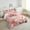 Pink, variant on Corgi Bedding Sets Queen Size Cute Pet Dogs Comforter Set Lovely Cartoon Animal Bedding Comforter Sets for Dog Lovers Down Comforter Doughnut Decor Duvet Insert Pink