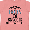 thumbnail image 4 of Inktastic Born to Snuggle Boys or Girls Toddler T-Shirt, 4 of 5