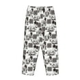 thumbnail image 5 of Xecao Beach Women's Straight Lounge Pajama Pants: The Epitome of Relaxed Sleepwear, 5 of 9