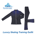 thumbnail image 2 of Skating Spirit Figure Skating Outfit - Skating Jacket and Pants, 2 of 7