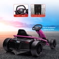 thumbnail image 4 of CazToi Kart Eléctrico 24V 2x300W Motor 8 MPH Derrapes Música Inicio Suave 8-12 Años, 4 of 6