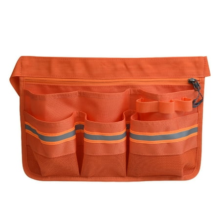

Adjustable Waist Tool Belt Restaurant Multi Pockets Lightweight Storage Pouch