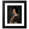 thumbnail image 2 of Giovanni Battista Gaulli 20x24 Black Modern Framed Museum Art Print Titled - Portrait of a Woman (ca. 1670s), 2 of 5