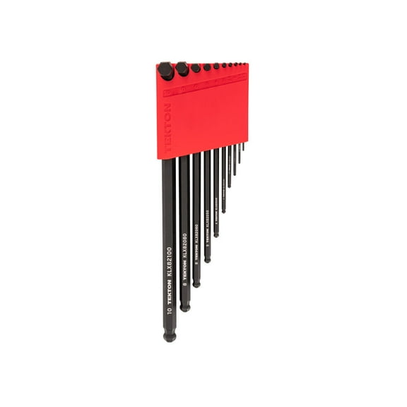 Tekton Ball End Hex L-Key Set, 1.3-10 Mm, 10 Pieces
