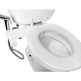 thumbnail image 4 of Avalon Two-in-One Bidet and Handheld Cleaning White Round Compact with Braided Metal Bidet Hose, 4 of 6
