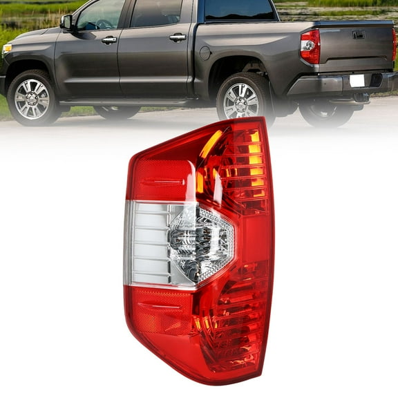 munirater 1-Pack Rear Left Tail Light Brake Lamp Assembly 81560-0C101 TO2800193 Driver Side Replacement for 2014-2020 Tundra