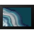 thumbnail image 2 of PI Studio 24x17 Black Modern Framed Museum Art Print Titled - Agate Deep Blue Sea, 2 of 5