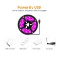 thumbnail image 4 of Tira de luz LED de espectro completo para cultivo, USB, 0,5 m, 1 m, 2 m, chip 2835, para plantas, flores, invernaderos, hidroponía, 4 of 5