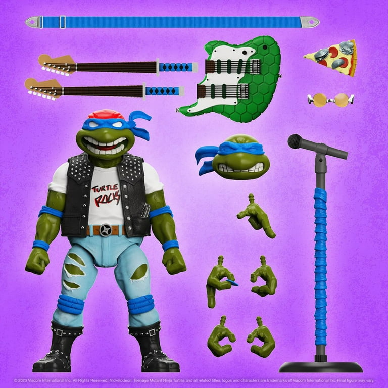 TMNT Ultimates Classic Rocker Leo 7-Inch Action Figure - Walmart.com