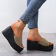 thumbnail image 5 of Amzcrzy Zapatos de mujer,Zapatos de mujer,Zapatillas de mujer, Sandalias de playa transpirables con tacón Matsu, suela gruesa y tacón inclinado para mujer Sandalias Mujer Zapatillas De Casa, 5 of 5