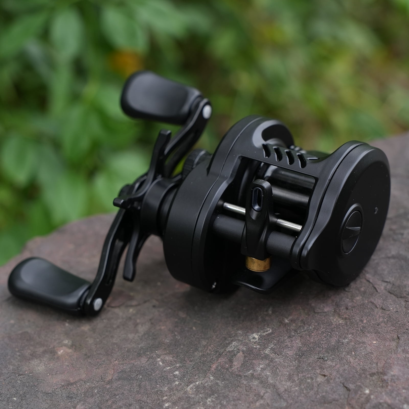 DC Baitcaster Reel, 3 Modes Digital Control Trolling Reel, 5.47oz Ultralight Baitcasting Reels, Max Drag 11LB, 7.2:1, 5+1BB, Freshwater Saltwater Fishing Reels