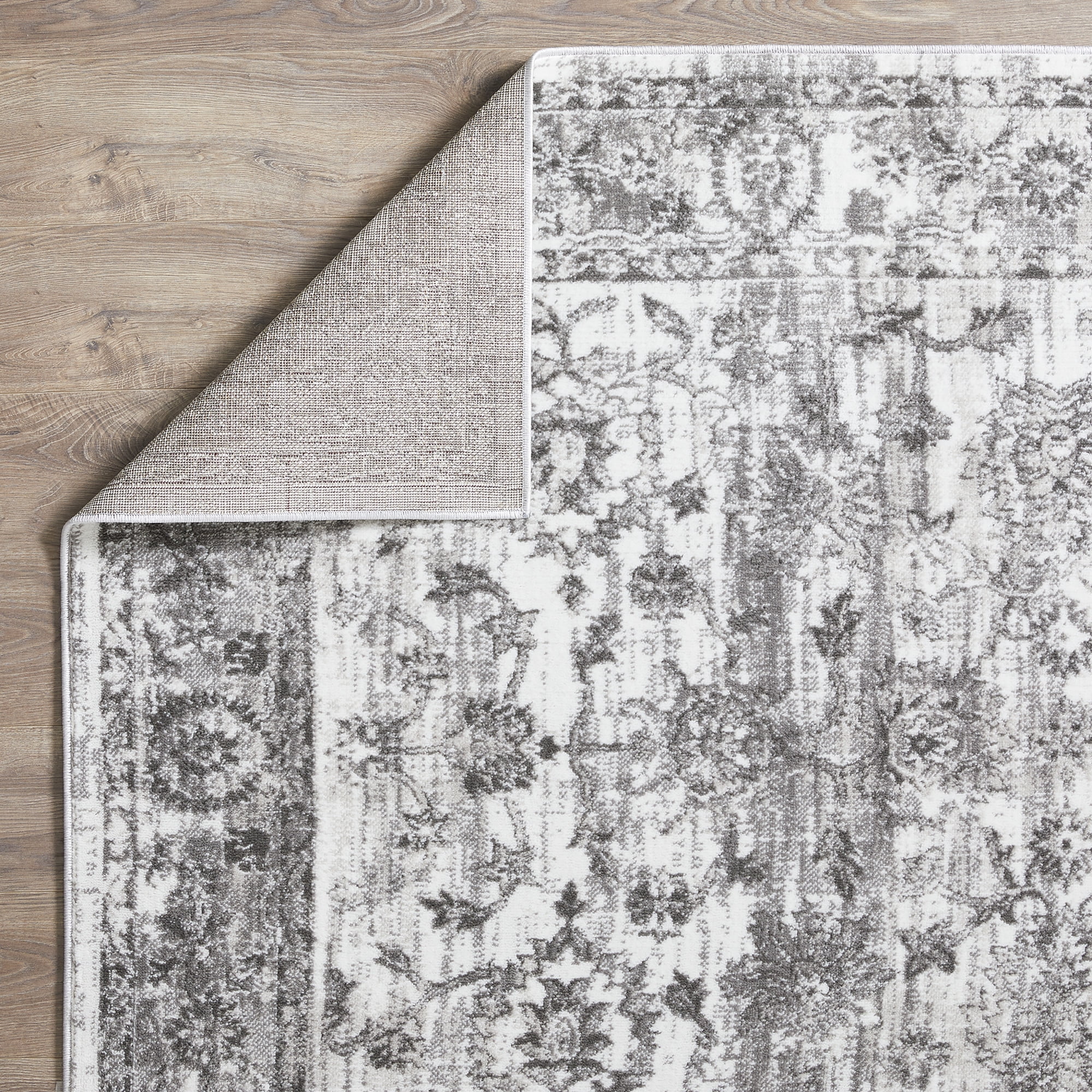 Loomaknoti Rhane Vandian 5' x 7' Gray Oriental Indoor Area Rug