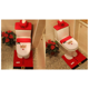 thumbnail image 5 of Juego de 3 fundas para asiento de inodoro navideñas, funda para asiento de inodoro de Papá Noel y alfombra para decoraciones navideñas de baño, 5 of 6