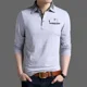 thumbnail image 2 of Ropa para hombre Jersey Top Talla grande Camiseta tipo polo para hombre Gran tamaño Blanco Botones a granel Harajuku Moda Xl Ajuste regular Algodón A, 2 of 5