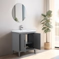 thumbnail image 5 of Vanity Art 30” Single Sink Bathroom Vanity Cabinet with Ceramic Countertop, 5 of 12