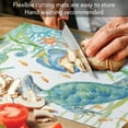 thumbnail image 4 of Cut N' Funnel "Sea Life" 1 Pack Designer Flexible Plastic Cutting Board Mat 15" by 11.5", 4 of 8
