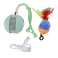 thumbnail image 2 of Bola Automática De Juguetes Interactivos De Cachorros Con , Juguetes De Gato Interactivos De Plástico USB Con Luz Para Gatos Adultos Aburridas Activado, 2 of 7