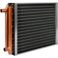 thumbnail image 4 of 16" x 18"  Water to Air Heat Exchanger with 1" Copper Ports Perfectly with Outdoor Furnace Ideal for Residential HVAC System, 4 of 7
