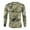 P-Green, variant on 2025 Men's Casual Striped Hooded Mens Printed Button Down Shirts Muslim Robe Long Sleeve Men's Long Sleeve Button Down Shirts Half Zipper Jubba Thobe