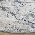 thumbnail image 3 of SAFAVIEH Vogue Mortimer Abstract Area Rug, Blue/Ivory, 6'7" x 6'7" Round, 3 of 8