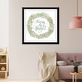 thumbnail image 2 of Framed Art Print, Merry & Bright Wreath by Cindy Jacobs, 17-7/8" x 21-7/8", 2 of 3