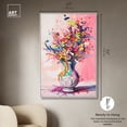 thumbnail image 5 of Burst of Color Vase Canvas Graffiti Pop Art by Art Remedy, White Frame, 36" x 54", 5 of 7
