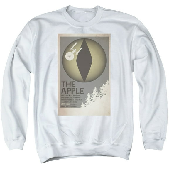 Star Trek Tos Episode 34 Adult Crewneck Sweatshirt White