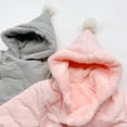 thumbnail image 4 of Gyratedream Toddler Baby Boys Hooded Winter Warm Cotton Coat Fleece Lined Jacket Clothes, 4 of 9