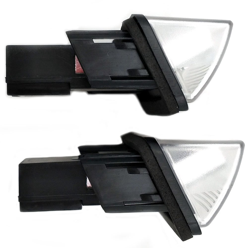Nikauto 2Pcs 6000k 3528SMD License Plate Lights Lamps for Citroen C3 C4 C5 Berlingo XSARA Peugeot 206 207 407 307 308 5008 Partner