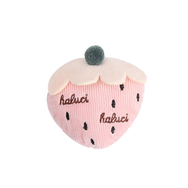 Juguete de Peluche con Hierba Gatera, Variedad de Formas, Animal de Peluche, Juguete para Morder con Hierba Gatera, Diseños de Fresa y Dinosaurio para Gatos, Gatitos y Mascotas Pequeñas